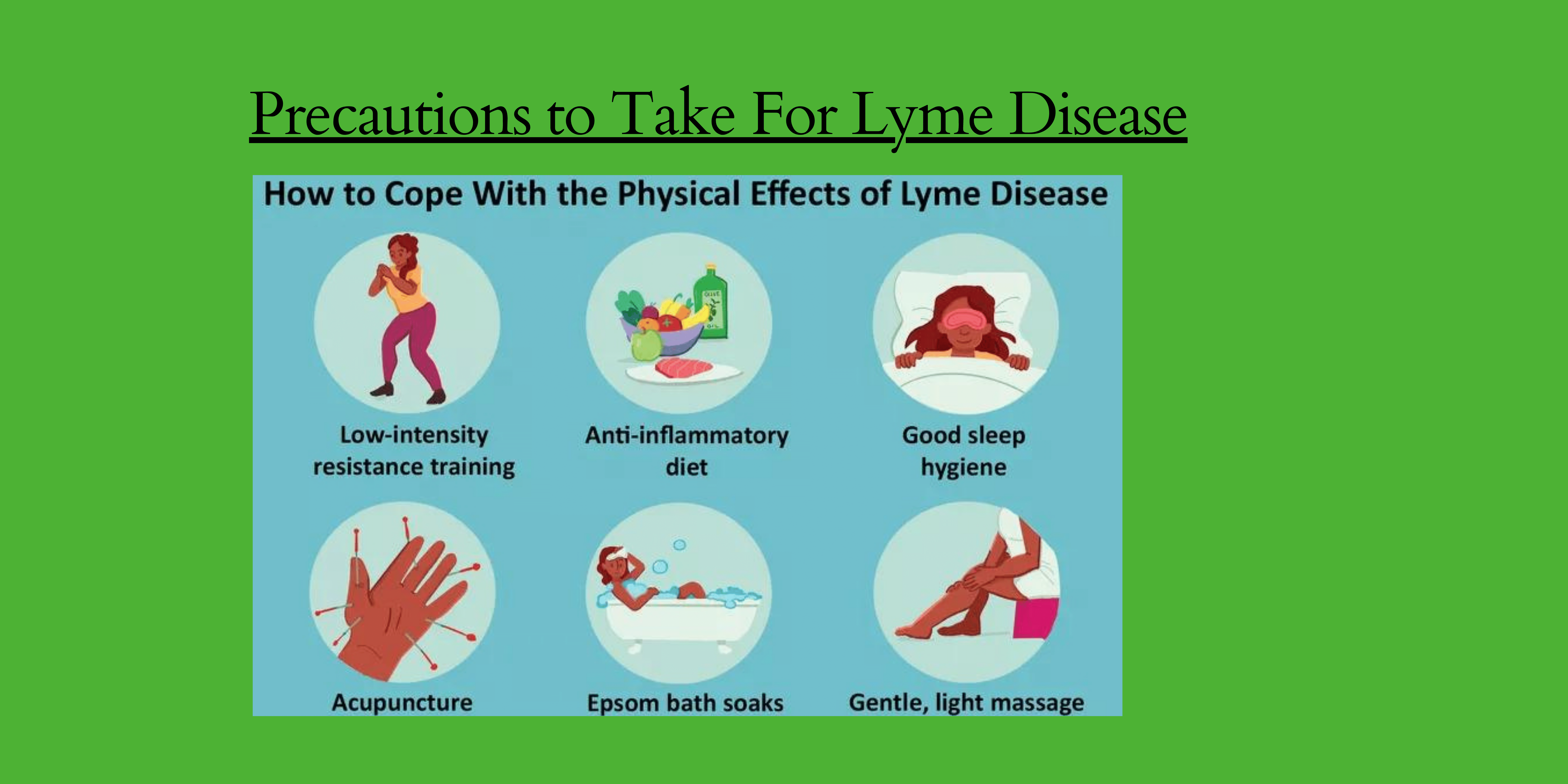 Precautions to Take For Lyme Disease