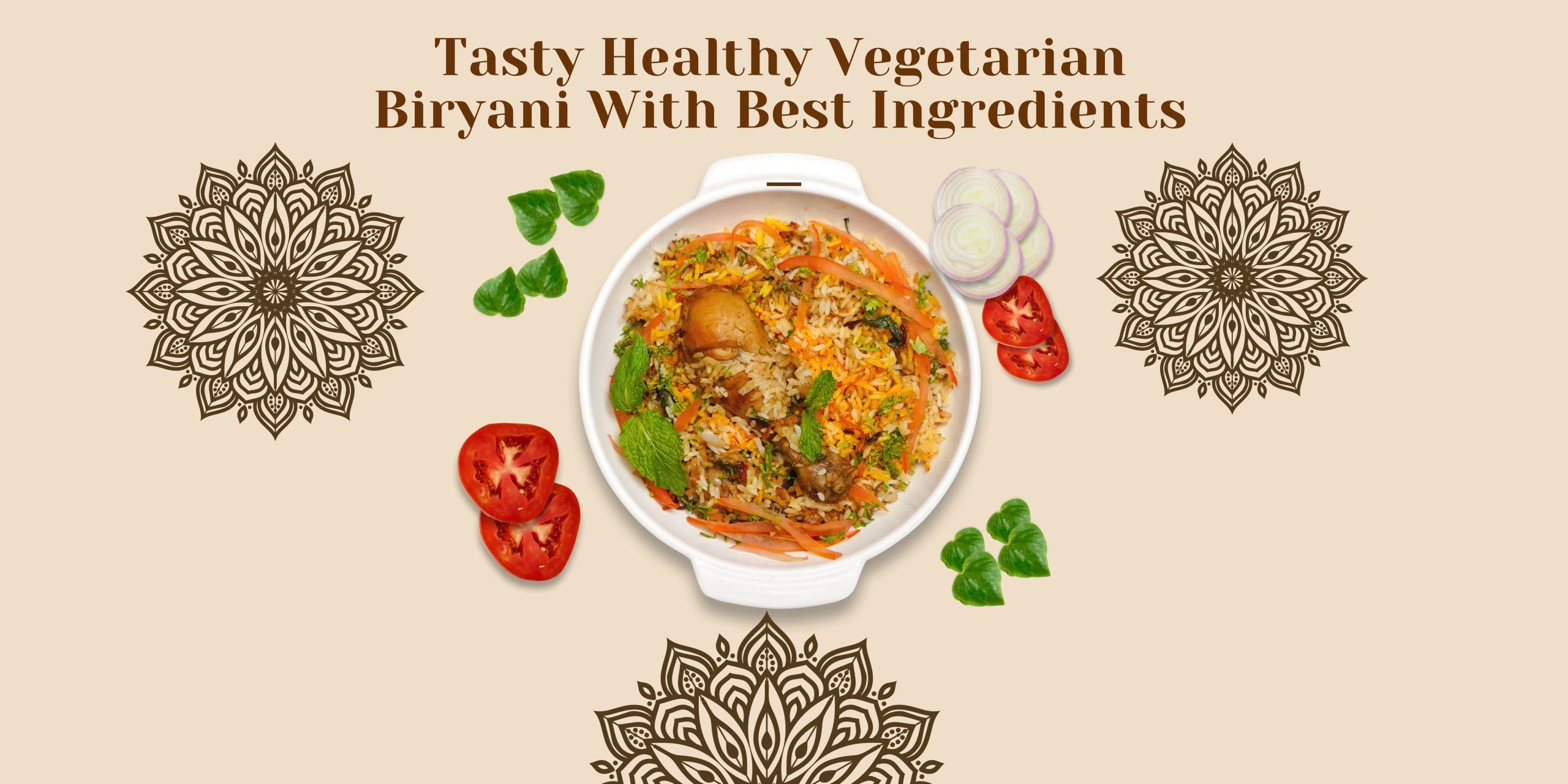 Tasty Healthy Vegetarian Biryani With Best Ingredients