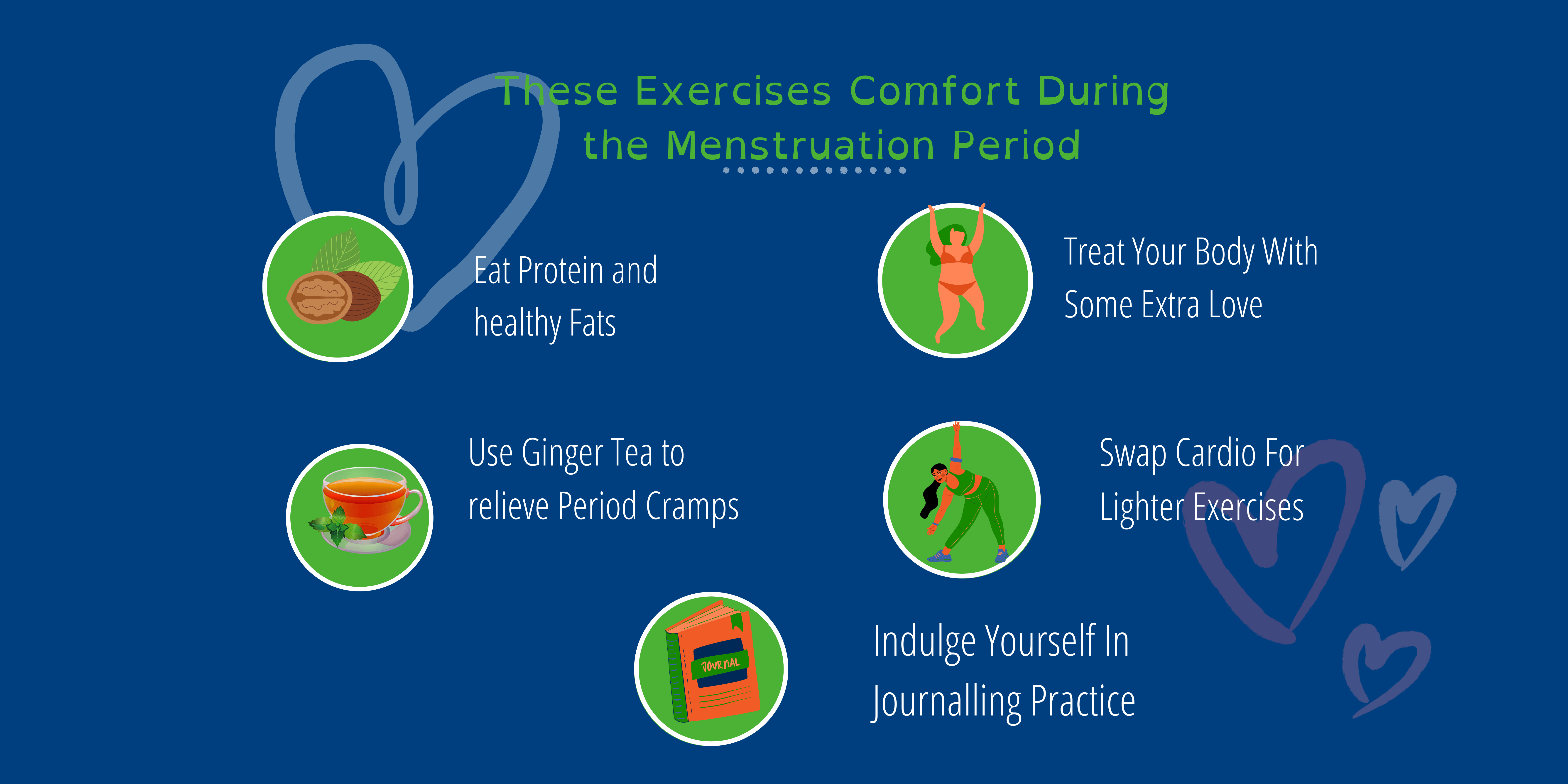 These Exercises Comfort During the Menstruation Period