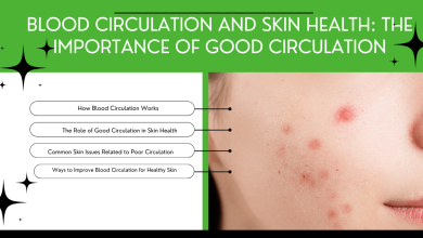 Blood circulation and skin