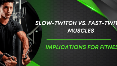 Slow-twitch vs. fast-twitch muscles