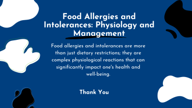 Food Allergies and Intolerances Management